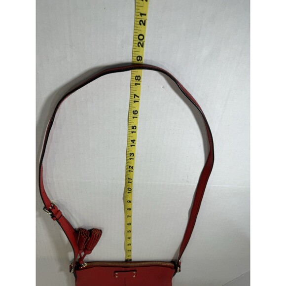 Kate Spade Red Pebble Leather Crossbody Bag RARE In Perfect Condition! - Picture 14 of 16